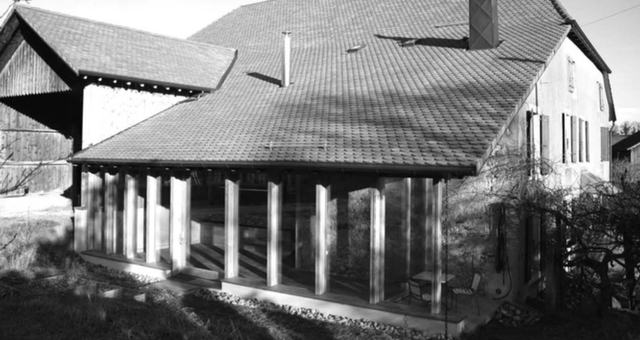 Erweiterung eines Bauernhauses